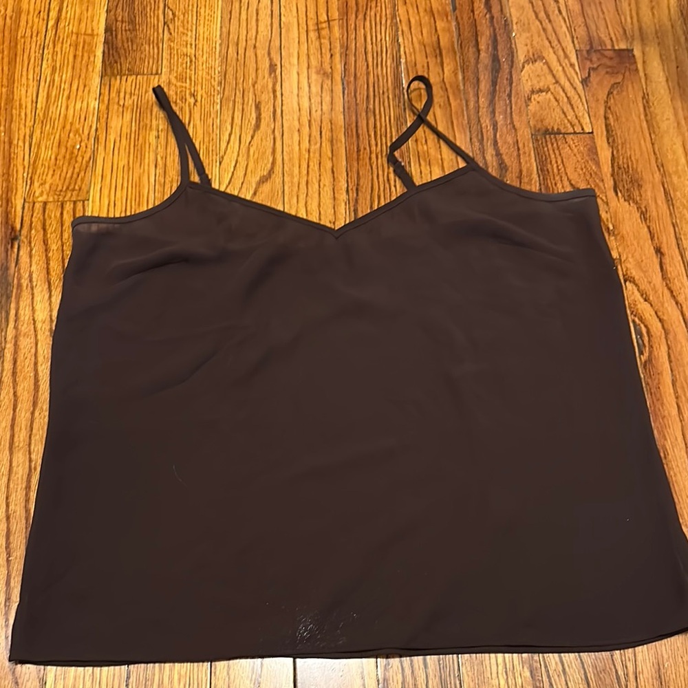 Chic Brown Women's tank Top